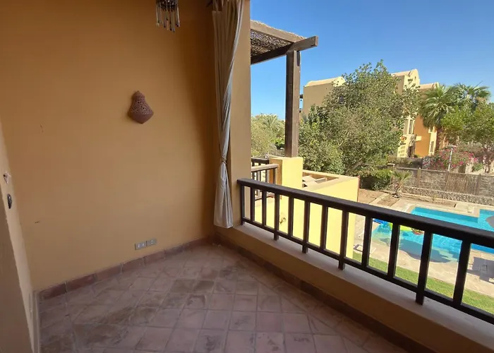 شقة El Gouna South Marina 2-bedroom Apartment, Walk To Marina & Beaches الغردقة